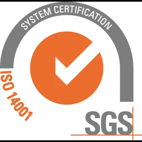 Selo SGS ISO 14001 System Certification